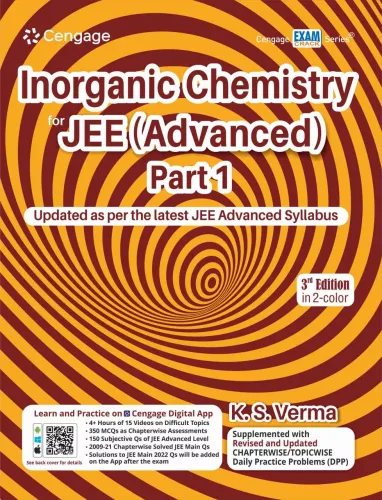 Inorganic Chemistry for JEE (Advanced): Part 1, 3E
