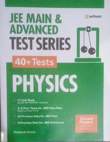 Jee Main & Adv. Test Series 40+ Tests Physics