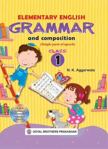 Elementary English Grammar & Composition for Class 1 (With Online Support)
