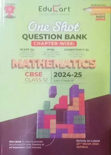 One Shot Cbse Question Bank Mathematics-12 (2024-25 )