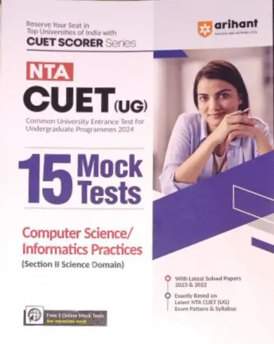 NTA CUET (UG) 15 Mock Test Computer Sci./Informatics Practice Section-2