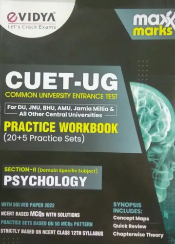 CUET-UG Psychology Section-2 (20+5 Prac. Sets)