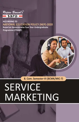Service Marketing B. Com. 6th Sem (BCMK/MIC-7) Syllabus According to NEP