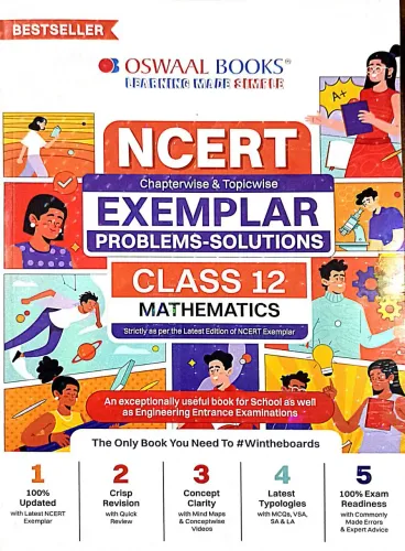 Ncert Examplar Problem Solution Mathematics-12(2024-2025)