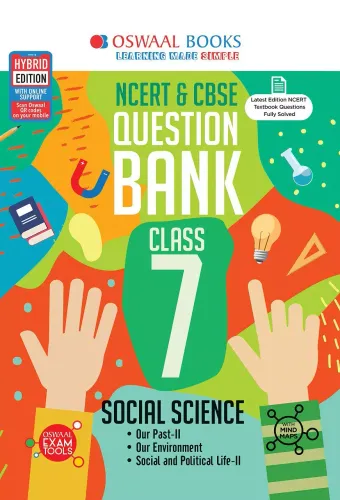 Oswaal NCERT & CBSE Question Bank Class 7 Social Science Book (For 2022 Exam)