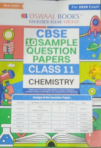 Cbse 10 Sample Question Paper Chemistry- 11(2025)