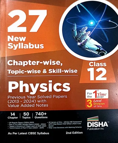 27 New Syllabus C/w T/w & Skill-wise Physics-12 Previous Year Sol Papers