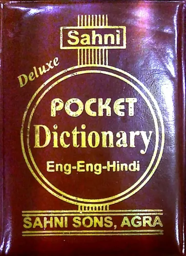 Sahni Deluxe Pocket Dictionary (E-E-H)