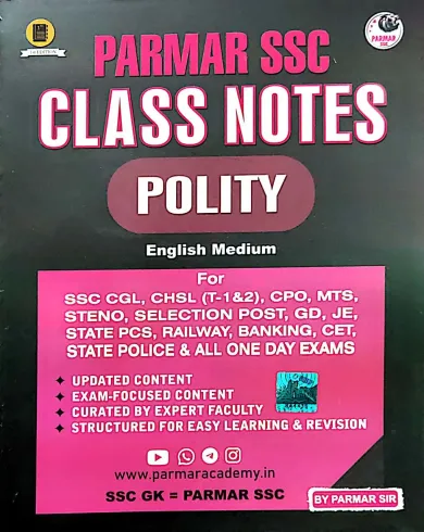 Parmar Ssc Class Notes Polity