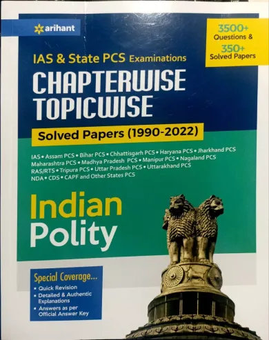 Chapterwise Topicwise Indian Polity Solved Paper
