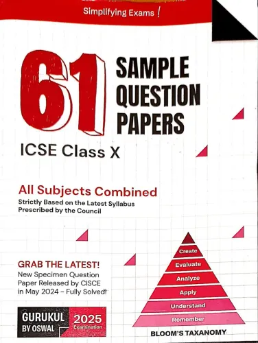 ICSE 61 Sample Question Papers Class-10 All Subject Combined