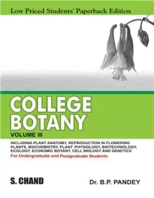  COLLEGE BOTANY VOLUME III