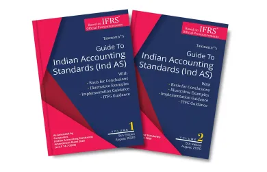 Taxmann's Guide to Indian Accounting Standards (Ind AS)-Based on IFRS Official Pronouncements(Set of 2 Volumes)(5th Edition August 2020)