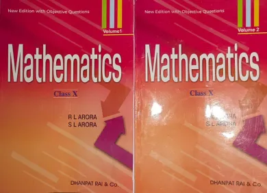 Mathematics For Class 10 (vol. 1 & 2)