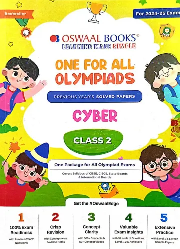 One For Olympiad Class-2 Cyber  {2024}