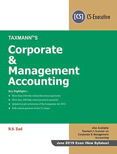 Corporate & Management Accounting