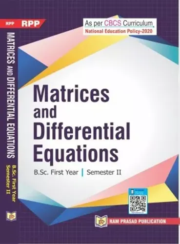 Matrices and Differential Equations NEP B.Sc. Sem-II