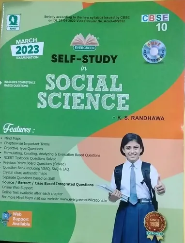 Cbse Self Study Social Science for Class 10