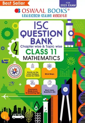Oswaal ISC Question Bank Class 11 Mathematics Book (For 2023 Exam) 