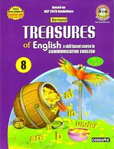 Treasures Of English Main Coursebook For Class 8