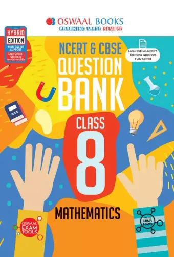 Oswaal NCERT & CBSE Question Bank Class 8 Mathematics Book (For 2022 Exam)