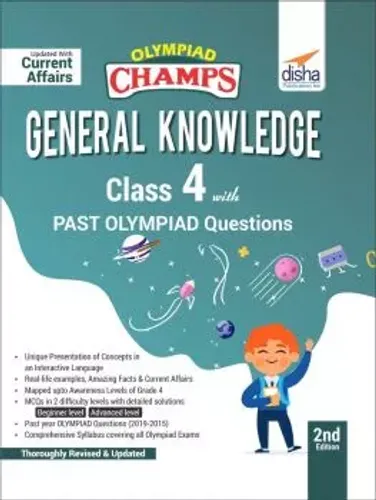 Olympiad Champs General Knowledge Class 4 with Past Olympiad Questions 2nd Edition