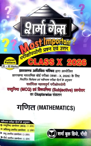 Sharma Guess Most Important-10 (2026)