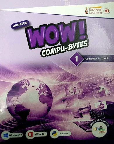 Eupheus Learning Wow Compu-Bytes Computer Textbook Class 1