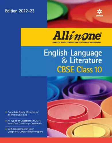 CBSE All In One English Language & Literature Class 10 2022-23 Edition