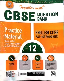 Together With CBSE Question bank Eng Core Pull Out Worksheet-12