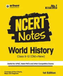 NCERT Notes World History Class (9-12) Old+New | 1st Edition | For UPSC and Other Competitive Exam | English Medium