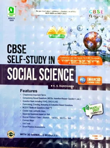 Cbse Self Study Social Science -9 Part-1