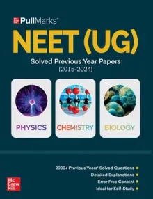 PullMarks NEET (UG) Solved Previous Year Papers: Physics, Chemistry & Biology