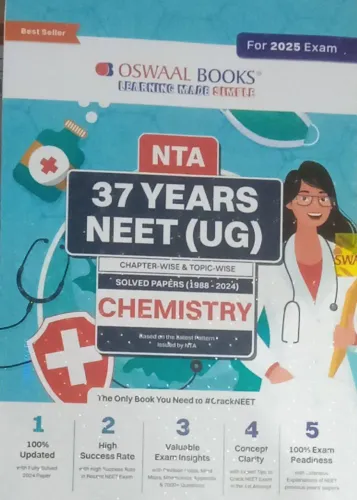 Nta 37 Years Neet Ug Chemistry Solved Papers (2024-25)