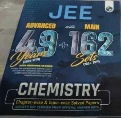 Jee Advanced With Main 49 Years + 162 Sets Chemistry