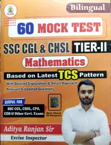 60 Mock Test Ssc Cgl & Chsl Math Tier-2(Bilingual)