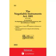 Negotiable Instruments Act, 1881