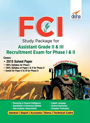 FCI Study Package for Assistant Grade II & III Recruitment Exam for Phase I & II 2nd Edition