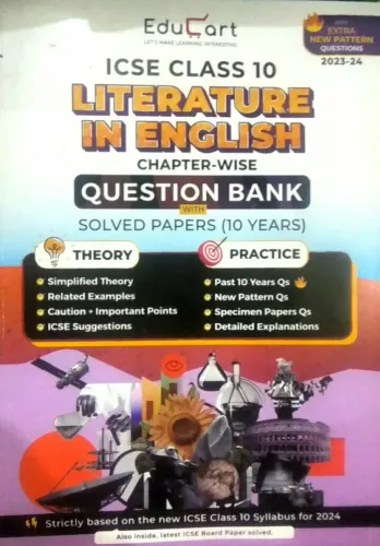 Icse Question Bank Literature In English -10 (2023-24)