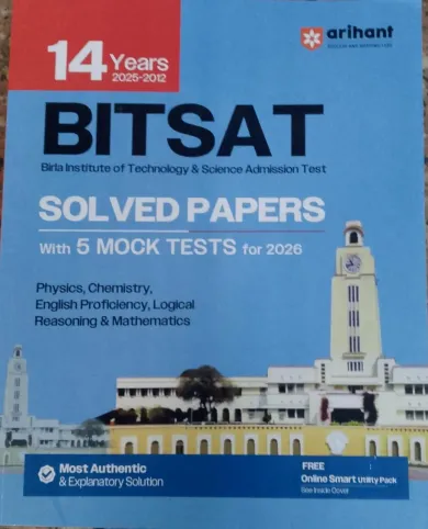 Bitsat 13 Year Solved Papers 5 Mock Test Exam