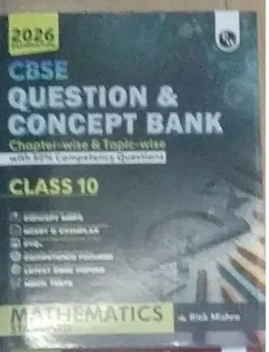 Cbse Question & Concept Bank Mathematics (standard)-10(2025-26)