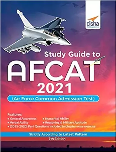 Study Guide to AFCAT 2021 (Air Force Common Admission Test) 7th Edition