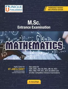 M.Sc. Entrance Examination Mathematics 