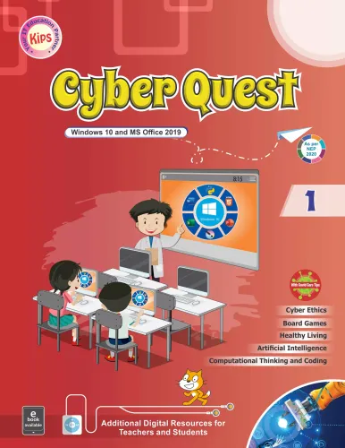 Cyber Quest Window 10 & MS Office 2019 for Class 1