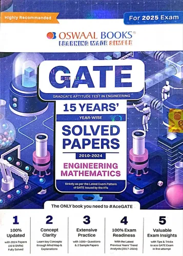 Gate 15 Years Sol Papers Year-Wise 2010-2024 Engineering Mathematics-2025