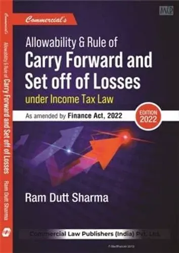 Allowability And Rule Of Carry Forward And Set Off Of Losses Under Income Tax Law