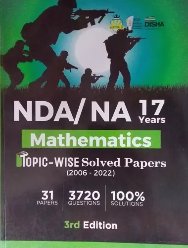 Nda/na 17 Years Mathematics Topic Wise Solve Papers