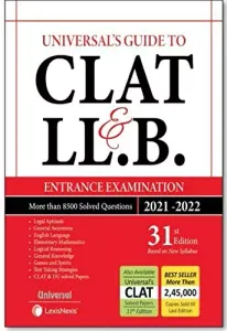 CLAT & LL.B. Entrance Examination - 31/edition, 2021-2022 