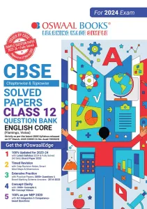 Cbse Qb Class 12 English Core-12 (2024)