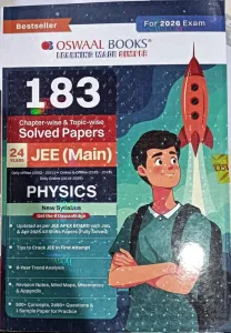 183 Chapter-wise & Topic-wise Solved Papers JEE (Main) Physics